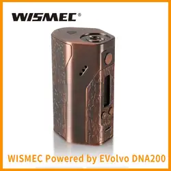 Свежий новый оригинальный Wismec рел DNA200 мод ограниченная версия DNA200W DNA 200W DNA 200 0,91 дюймовый OLED экран