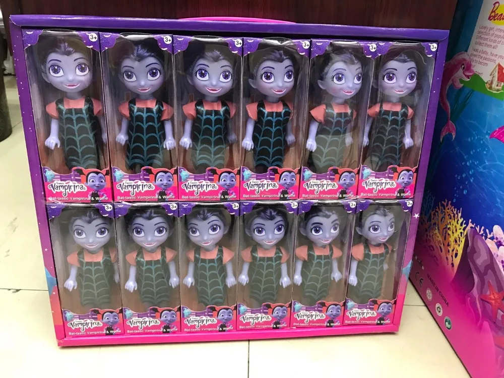 

2018 NEW Moive Junior Vampirina The Vamp Batwoman Girl Action Toy Figure 18CM