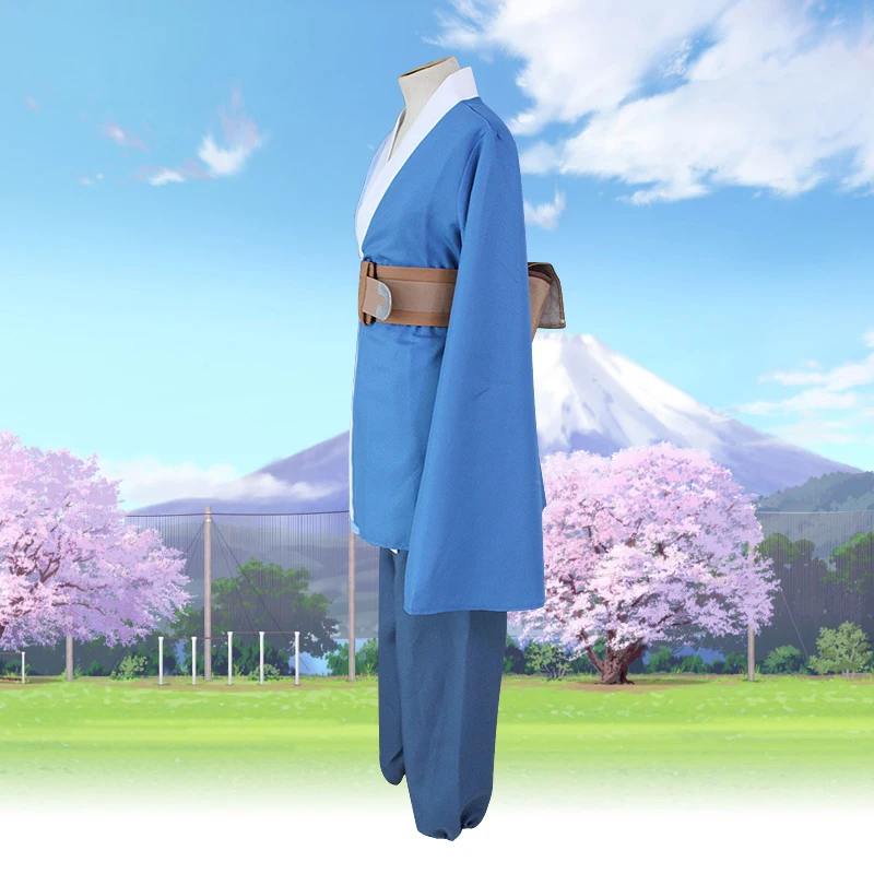 Coshome Boruto Naruto Shippuden Mitsuki, синие парики, костюмы для косплея, кимоно, костюмы для Хэллоуина, вечерние синие топы и штаны