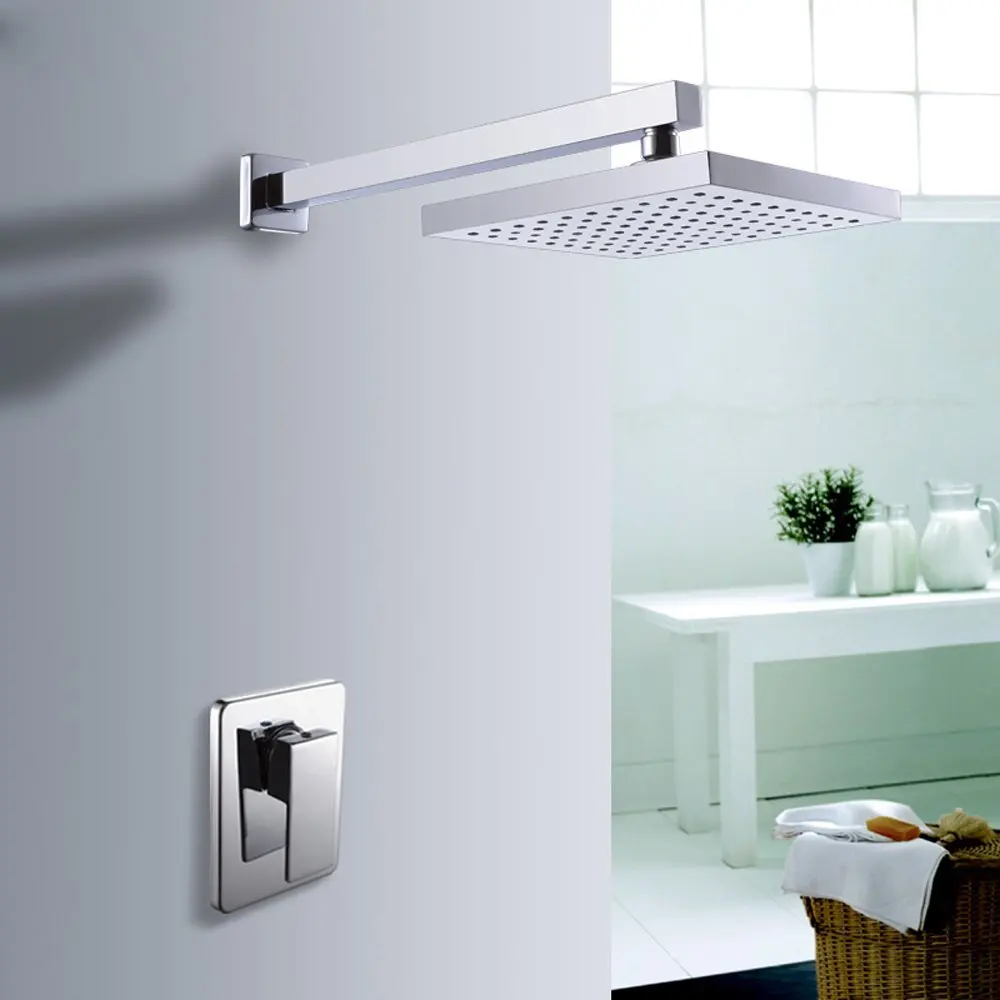 Bathroom Shower Faucet Set Single Handle Brass Rough in ...