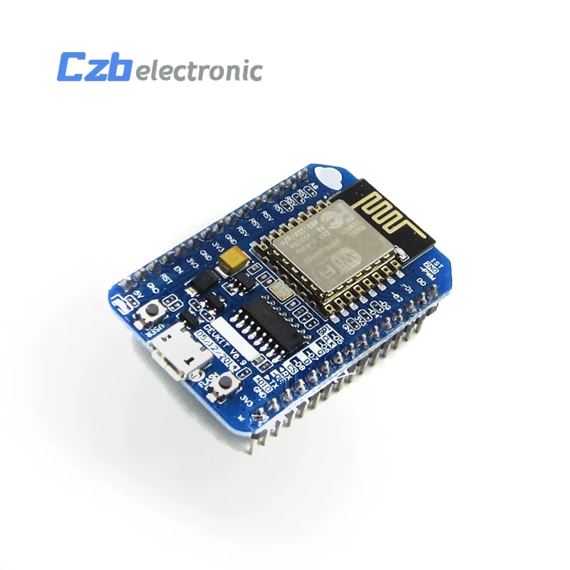HX02D043 USB NodeMcu Lua CH340G Module WIFI Internet Of Things (IOT) Development Board Based ESP8266 ESP-12E Replace CP2102(4)