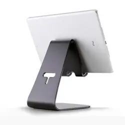 Алюминий Подставка для планшета держатель для iPhone IPad Mini Air 1 2 Pro12.9 гибкая настройка 4-13 дюймов подставка для samsung huawei крепление