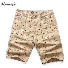 DIMUSI летние мужские шорты новые модные хлопковые повседневные мужские шорты в клетку мужские пляжные шорты дышащие военные Короткие штаны 36
