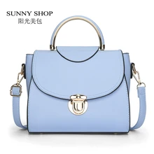 SUNNY SHOP Neue Süßigkeit-farben-frauen Fashion Schultertasche Lady Messenger Bags Marke Designer Crossbody Tasche Pu-leder Handtaschen