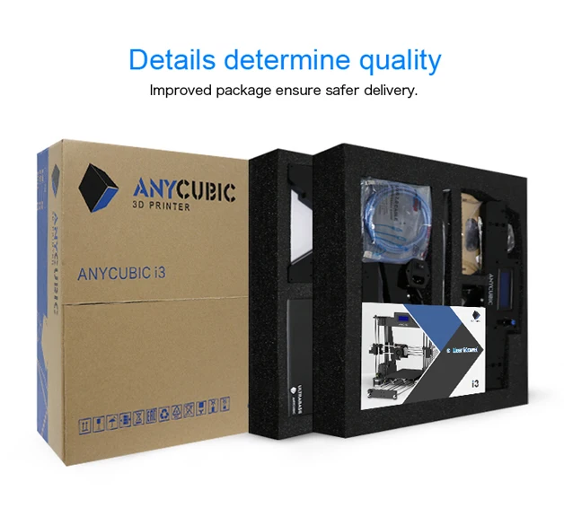 Anycubic 3D printer impresora 3d Newest Upgrade imprimante 3d Prusa i3 3d printer Kit High Precision Ultrabase Platfrom (11)