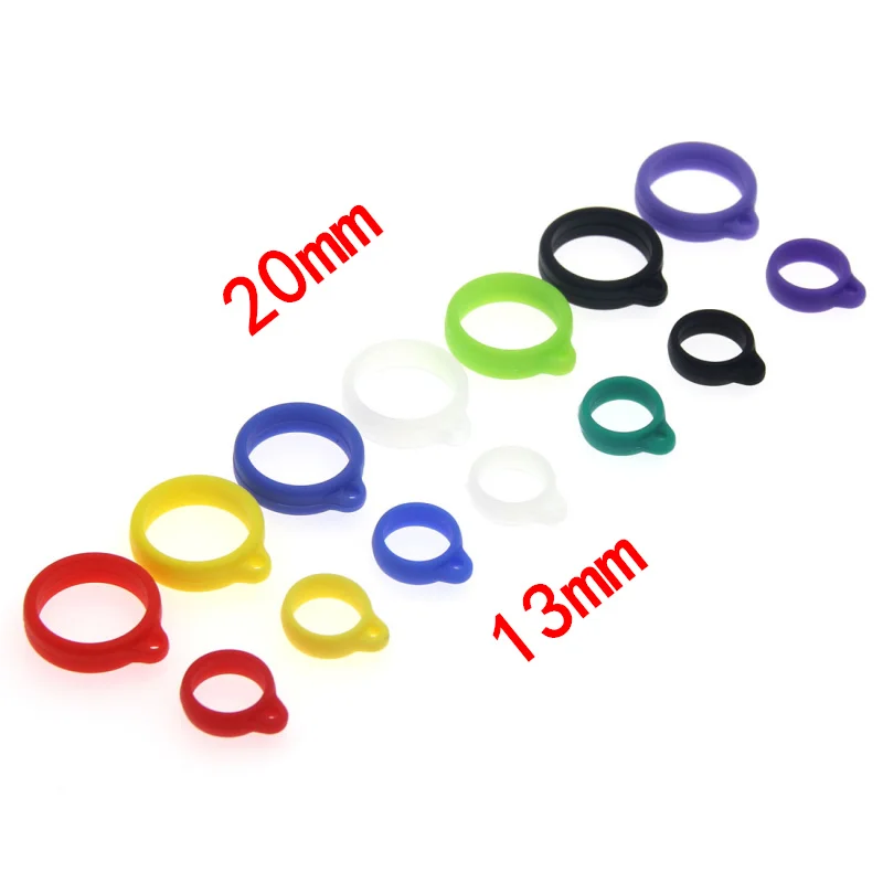 

13/20mm Silicone Lanyard Vape Ring DIY for Pod Box Mod Vapor JUUI Relx Nord Zero 13mm-35mm RBA RDA Vaporizer Atomizer