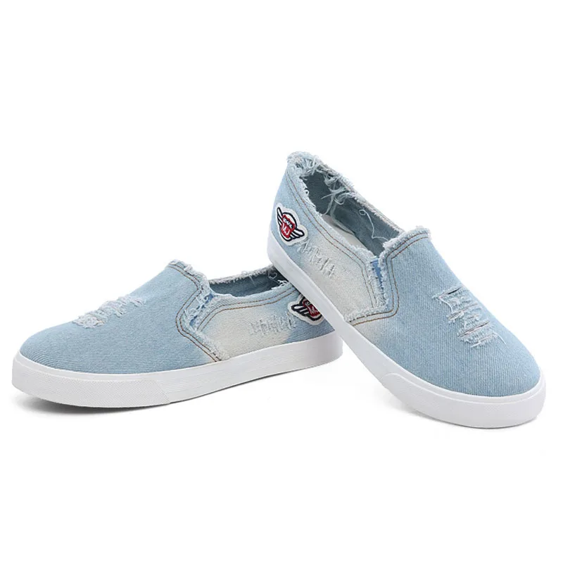 Женские парусиновые туфли на танкетке модные однотонные для отдыха 2018|shoes fashion|shoes