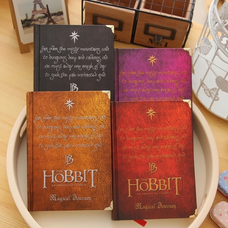 KIMCOOL Notebook [ The Hobbit Magic Book ] Classical European Vintage Diary Composition Book Notepad