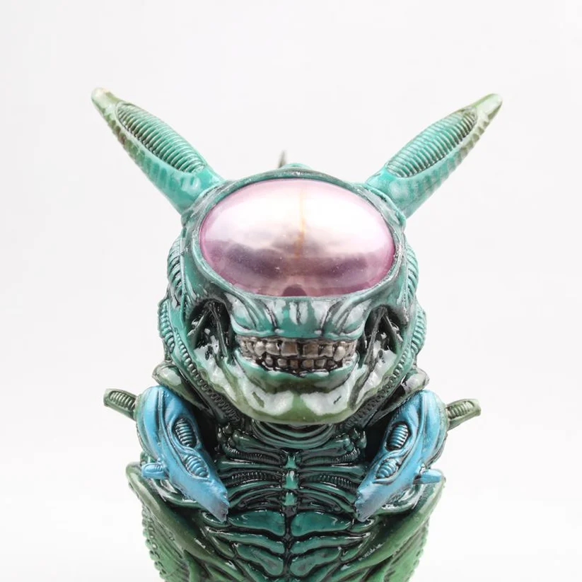 Смешные фигурки из ПВХ с изображением инопланетянина Пикачу 8 5 см Xenomorph Warrior Aliens VS
