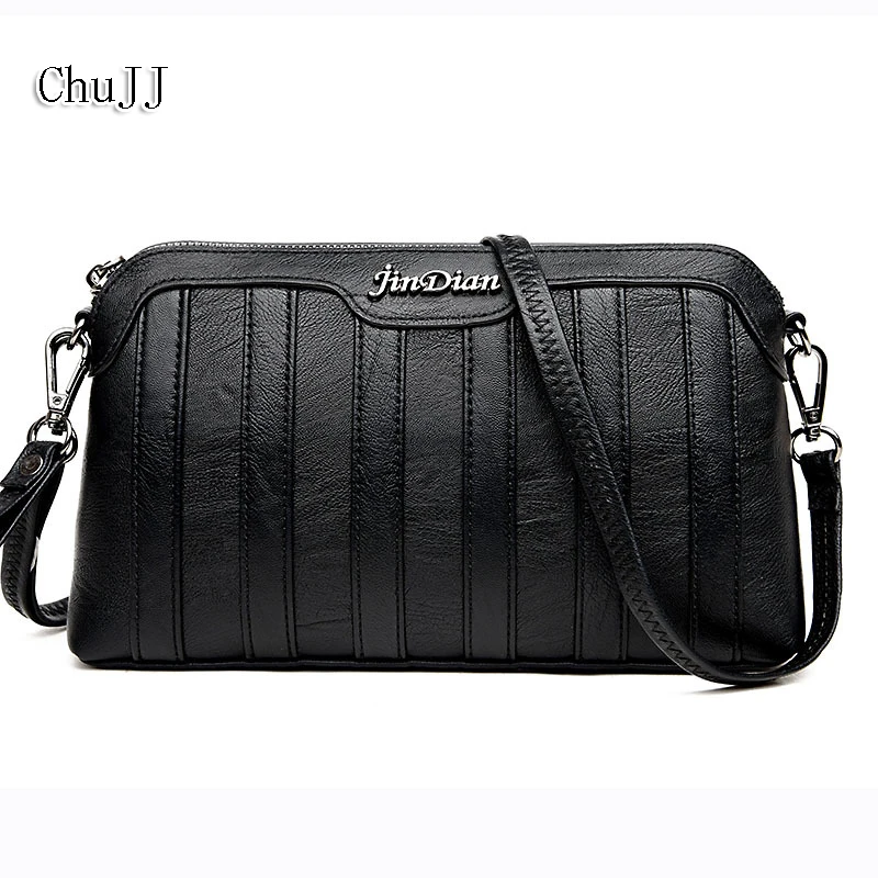 

Hot Sale Women's Genuine Leather Handbags All-match Shoulder CrossBody Bags Ladies Fashion Messenger Bag Flap Women Shell Bags