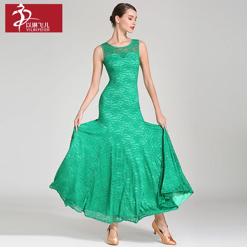 

New ballroom dance competition dress dance ballroom waltz dresses standard dance dress women ballroom dress S9051