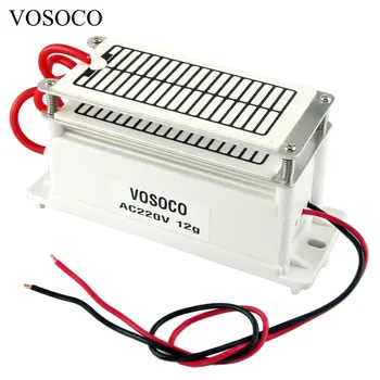 

12g/h Portable Ozone Generator DIY Ozonizer Air water Purifier Sterilizer treatment Ozone addition to formaldehyde 220V 90W