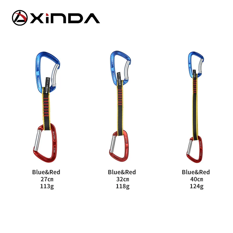 XINDA Профессиональный защитный фиксатор удлинители прямой изогнутый карабин