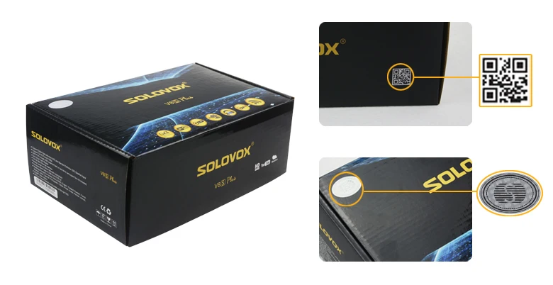 Solovox V8S Plus MPEG4 H.265 цифровой HD спутниковый ресивер с 1 года бесплатно 7 нажатий CCCAM сервис YouPorn IPTV Xtream Biss ключ