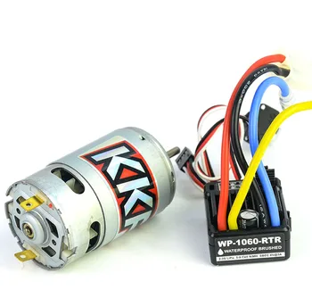 

Tiger Dog ME WP 1060 RTR Waterproof Brush ESC Electronic Speed Controller + 21T Motor for RC Car Climbing Modify Upgrade Acc