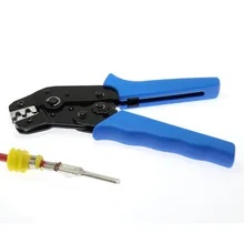 Os alicates automotivos dos terminais para os terminais de superseal 1.5 séries para o tamanho 1mmsq-2.5mmsq do fio esconderam a tomada do conector do fio para o ampère de tyco