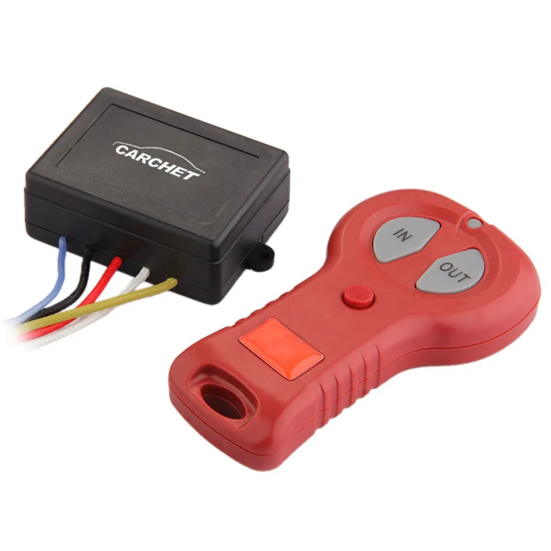 Winch Wireless Remote Control Set Kit for Jeep ATV SUV Offroad DC 12V-24V