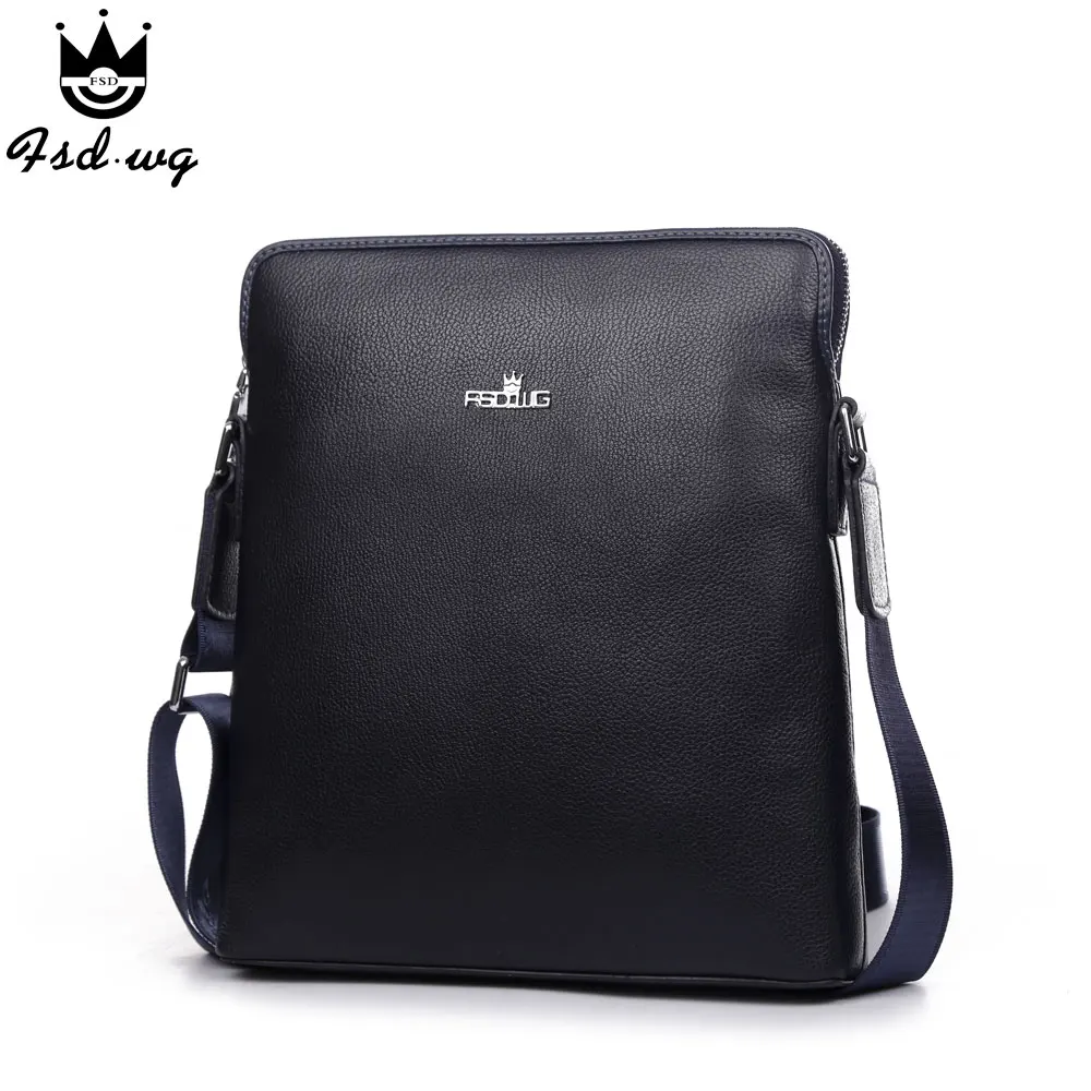 

New shoulder bags genuine leather bolsas famous brand design mens business men's crossbody bag men Satchels bolsos wholesale