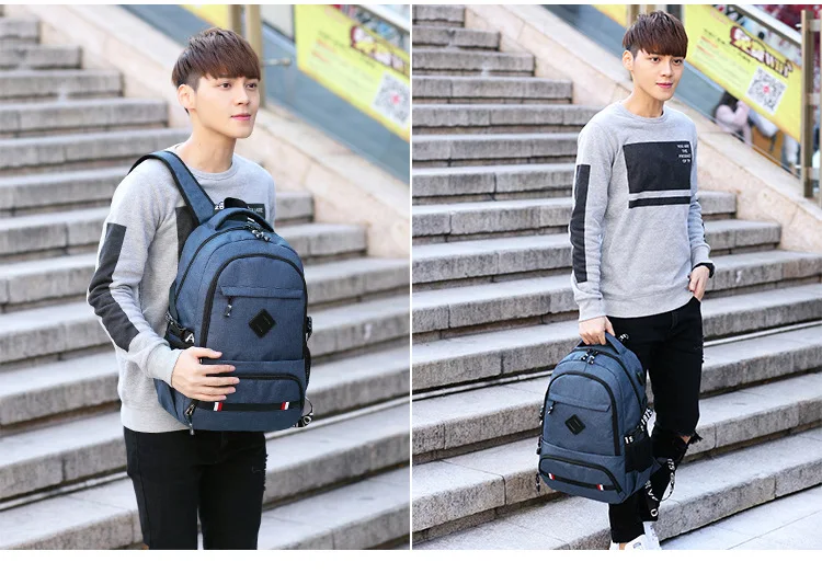Рюкзак для ноутбука с зарядкой от usb 15,6 дюймов, школьный портфель для подростков, мужской рюкзак, школьный рюкзак для мальчиков, школьные сумки