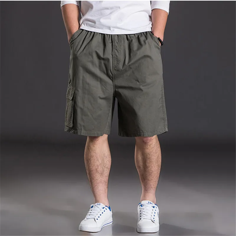 New Summer Men Shorts Military Style Multi Pockets Casual Loose Shorts ...