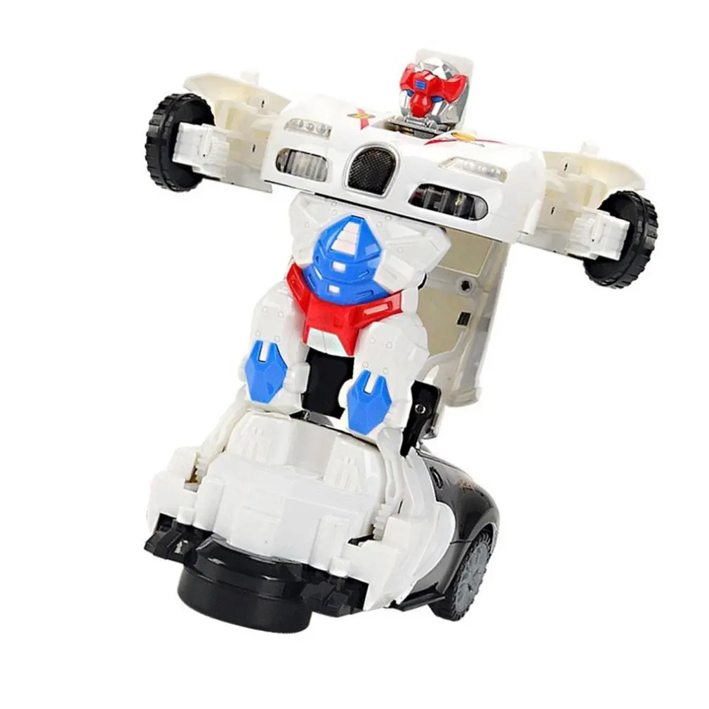 

NewLight Music Automatic Deformation Toy Car Children'S Toys To Spread Toys Electric Universal Toy Car Playful Durable