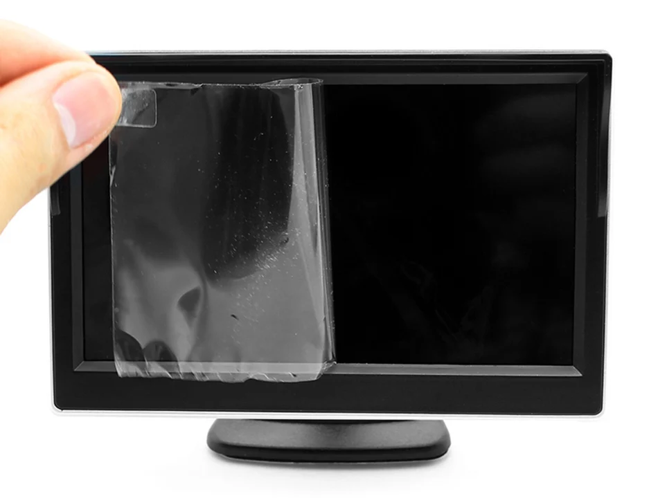 GreenYi 5 дюймов Автомобильный монитор заднего вида TFT lcd цветной экран цифровой дисплей+ Ночное Видение 4 светодиодный резервная камера заднего вида Водонепроницаемая