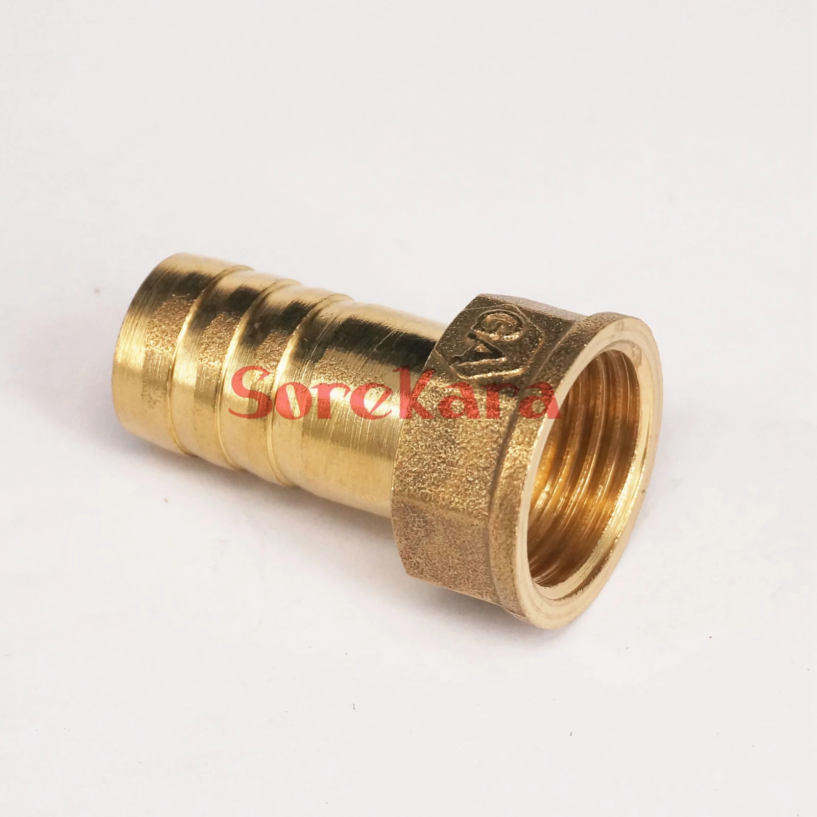 Лот 5 шлангов I/D 16 мм x 1/2 &quotBSP гнездовая резьба Латунная муфта Сращивание