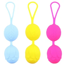 Magic kegel exercise weights For Women Silicone Shrink Balls Postpartum Vagina muscle Exercise Sex Toy Vaginal Dumbbell Massager