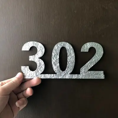 Номер дома Европейский стиль дверной знак, на заказ номер двери квартиры вилла дверные панели только буквы, номер, дом отель
