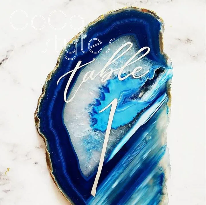 Cocostyles مخصصة الراقية غير النظامية العقيق الجدول بطاقة مع اليد الكتابة ل الخطاط أزياء الزفاف حزب الجدول بطاقة Cocostyles مخصصة الراقية غير النظامية العقيق الجدول بطاقة مع اليد الكتابة ل الخطاط أزياء الزفاف حزب الجدول بطاقة