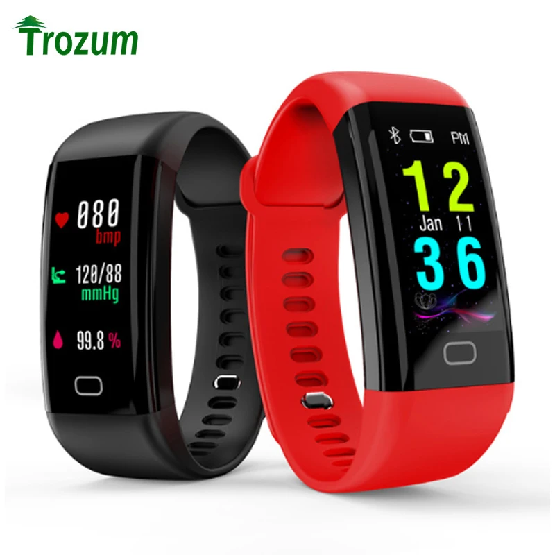 

F07 Smart Band Color Screen IP68 Waterproof Heart Rate Fitness bracelet Blood Pressure Oxygen Monitor Pedometer Talk Band Mi