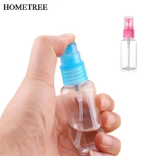 HOMETREE 1 шт. Новые Креативные цветные пустые бутылки для путешествий прозрачный пластмассовый распылитель для духов маленький мини Заправляемый спрей 30 мл H661