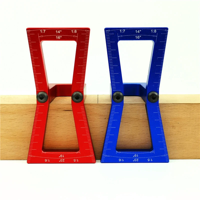 Aluminum Alloy Hand Cut Wood Joints Gauge Dovetail Marking Gauge Template Tools Aluminum Alloy Hand Cut Wood Joints Gauge Dovetail Marking Gauge Template Tools