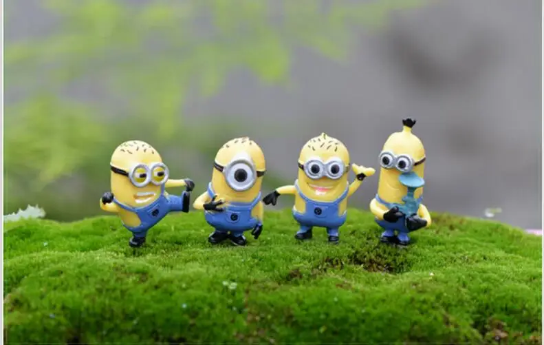 

Toy set 4PCS/Set Despicable Me 2 Minion in Action Figures Minions Toys Doll Retail 96408
