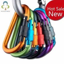 Карабин Открытый комплект 6 шт. оборудование для кемпинга сплав алюминий выживания снаряжение кемпинг альпинизм крюк EDC москета карабин