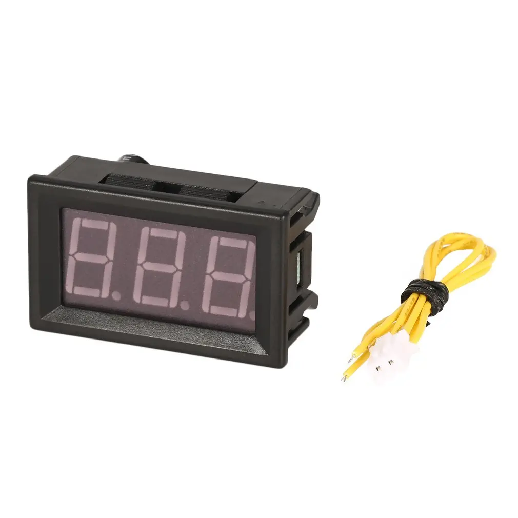 

4PCS 2 Wire 0.56"/0.36" AC 70-380V LED Digital Voltmeter Voltage Meter Monitor LED Display Panel Voltmeter Tester Indicator