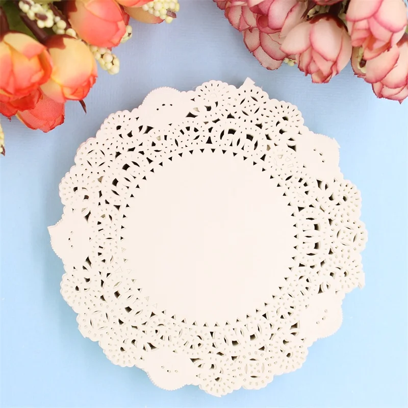 YPP CRAFT 4 5 &quotВинтажная салфетка кружевная бумага с отверстиями искусственная