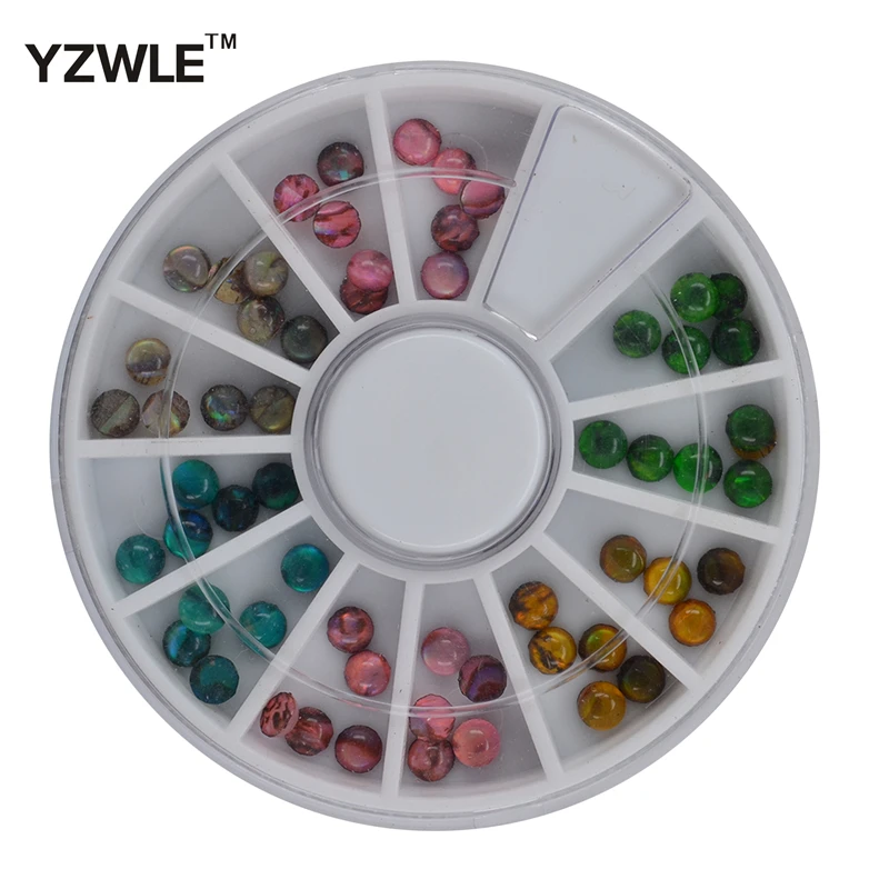 

YWK 1 Wheel Nail Art Rhinestone & Decoration For DIY Nails Art Accessory Fashion Decorations Beauty Tools(YZW-L-JS06)