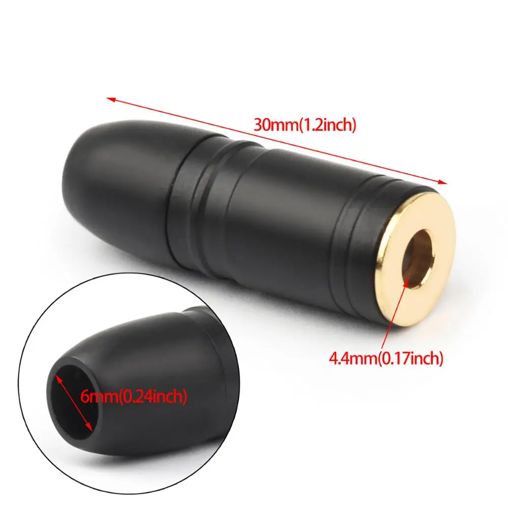 20pcs 2 5mm mono Stereo plug for Audio Headphones adapter connector
