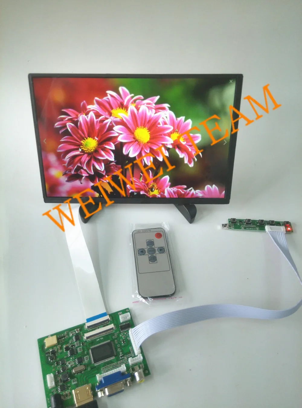 10,1 дюймов hdmi 1280(RGB)* 800 EJ101IA-01G ЖК-дисплей для Raspberry Pi экран дисплей с пультом управления драйвером 2AV VGA