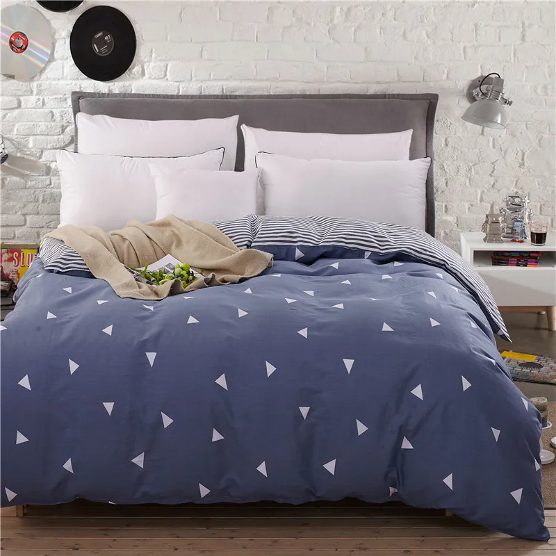 Modern-Style-100%-Cotton-Quilt-Cover-Geometric-Patterns-Single-Double-Duvet-Cover-King-Size-Twin-Full-Queen-Comforter-Cover