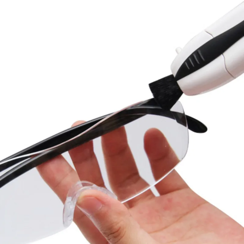 NORBI Чистящая Щетка для очков, лучший очиститель для очков, солнцезащитные очки, Уход За Зрением, Профессиональный Чистый инструмент для очков