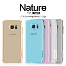 Original Nillkin TPU 0.6mm Ultra thin Phone Cases Capa for Samsung Galaxy S7 Edge Silicone Cover Case with Retail Package