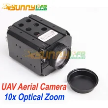 1080P 10x 3mega pxl HD Optical Zoom Camera with TF Storage HDMI for FPV UAV Aerial Photography