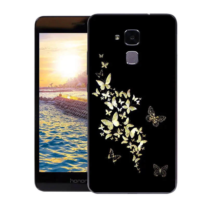Чехол из ТПУ для Huawei Honor 5C / 7 Lite GT3 5 2 дюйма мягкий силиконовый чехол с разноцветным