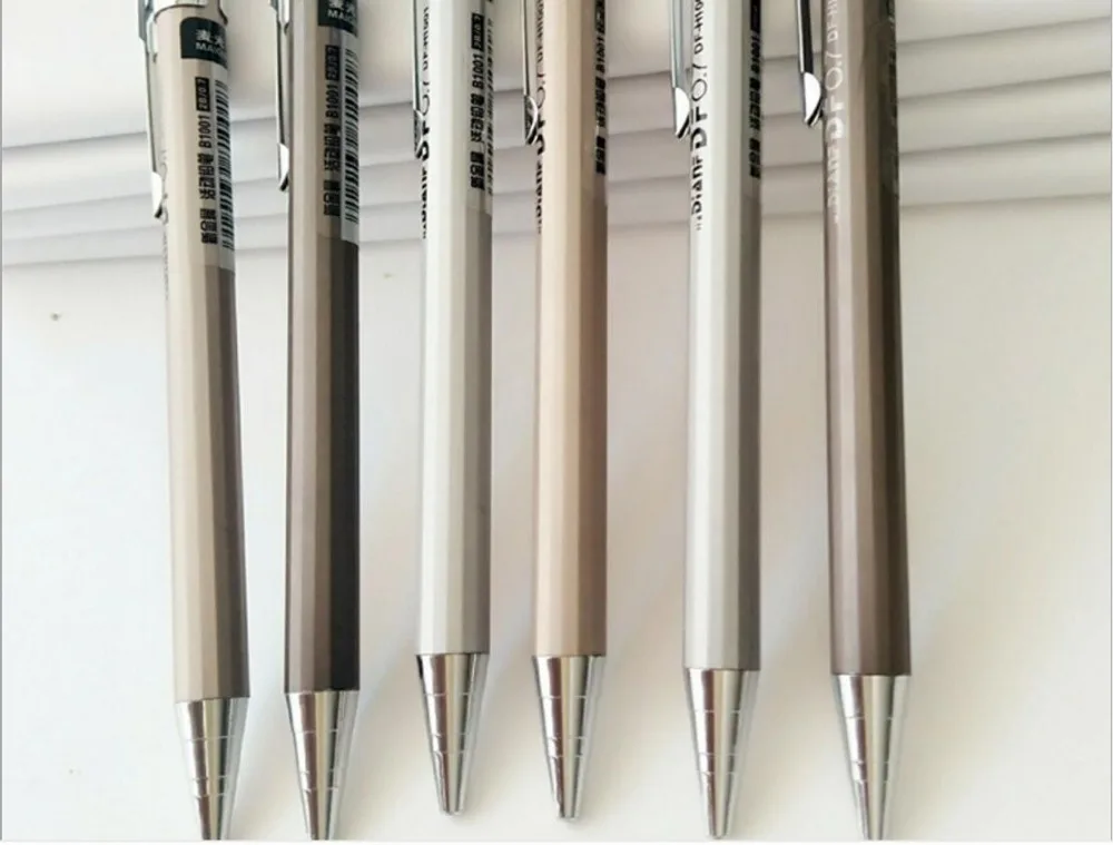 Металлический Механический Карандаш Корея креативный автоматический карандаш письменная ручка офисные школьные принадлежности 36 шт./лот