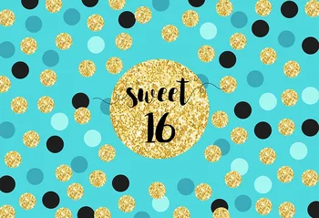 

Newborn Backdrop Happy Birthday Sweet 16 Party Decoration Thin Vinyl Photography Background fotografie achtergrond
