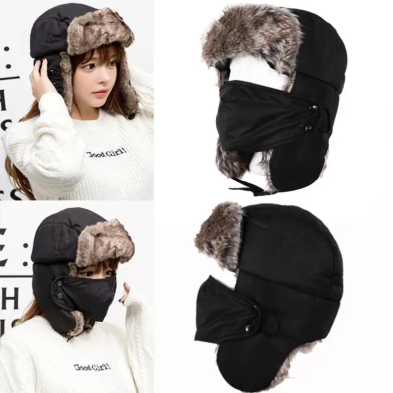 

Neck Warm Cycling Trapper Ski mask Hat Bike Bicycle Motorcycle Riding With Mask /Earflap