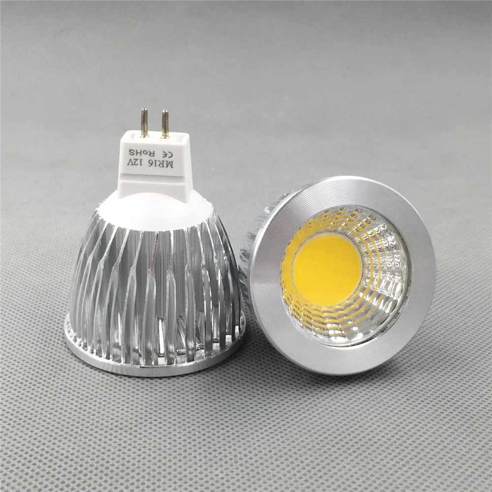 Светодиодная лампа mr16 COB прожектор 3 Вт 5 Вт 7 Вт точечная лампа 12 В mr16 точечный угол для гостиной спальни настольная лампа