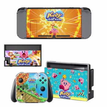 

Nintend Switch Decals Vinyl Skins Sticker For Nintendo Switch Console and Controller Skin Set - For Kirby Star Allies
